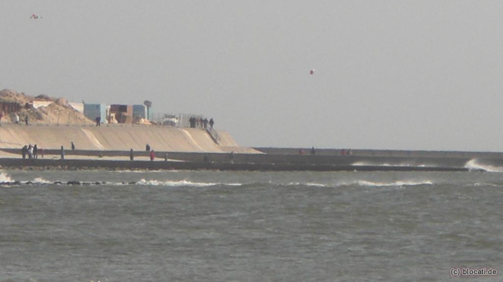 Strandlinie Borkum