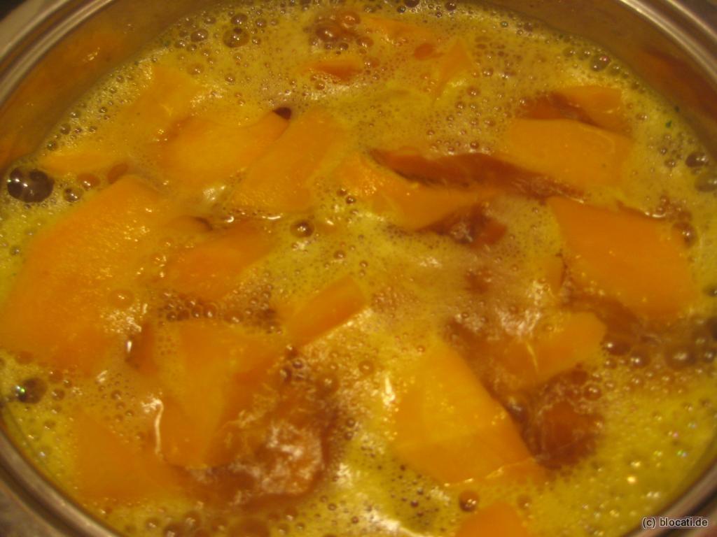 Kürbis kochen