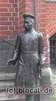 Bronzefigur Hauptmann von Köpenick
