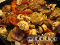 Fleisch anbraten