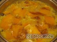Kürbis kochen