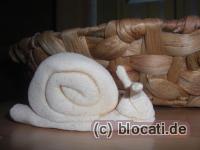 Salzteigschnecke